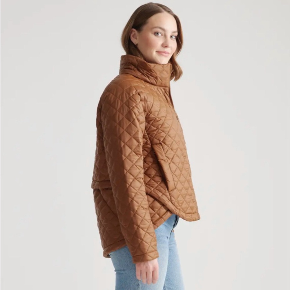 Quince Featherless Quilted Puffer Jacket S
